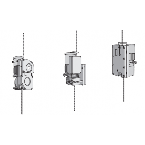 Unlimited lifting winch TIRAK T1000