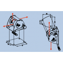 Schéma treuil de levage manuel à engrenage MANIBOXGR 2