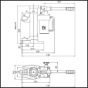 Schéma cric hydraulique