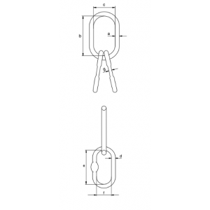 Schéma maille de tête triple UMTS Green Pin Tycan