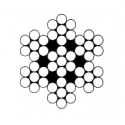 Câble standard âme métallique Galva 7X7