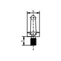 Schéma anneau de levage mâle Green Pin® côté