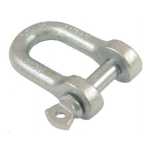 STRAIGHT SHACKLE GALVANISED