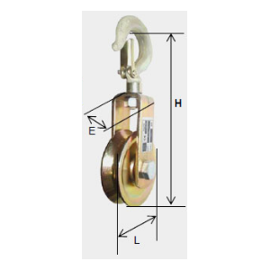 Poulie de traction/renvoie et off shore pour câble - Levagemanutention