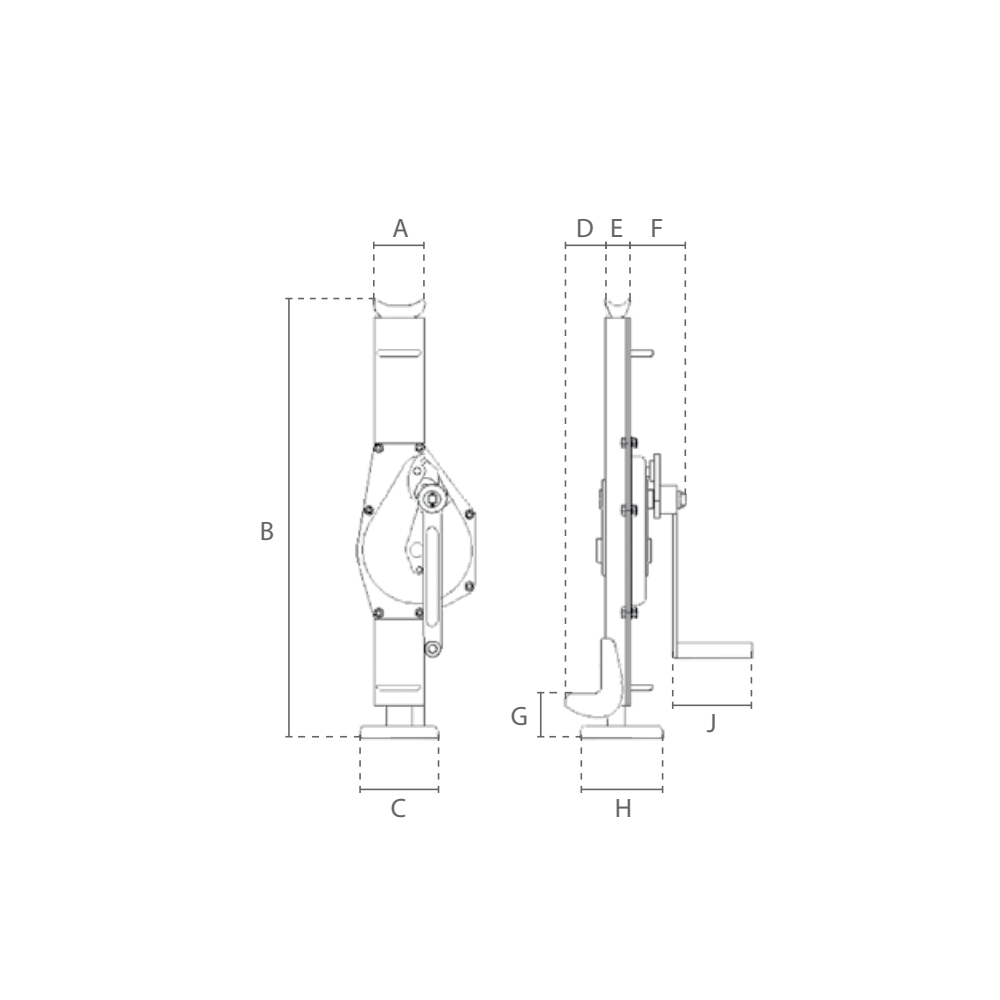 Rack and pinion jacks Lifting and Handling Equipment