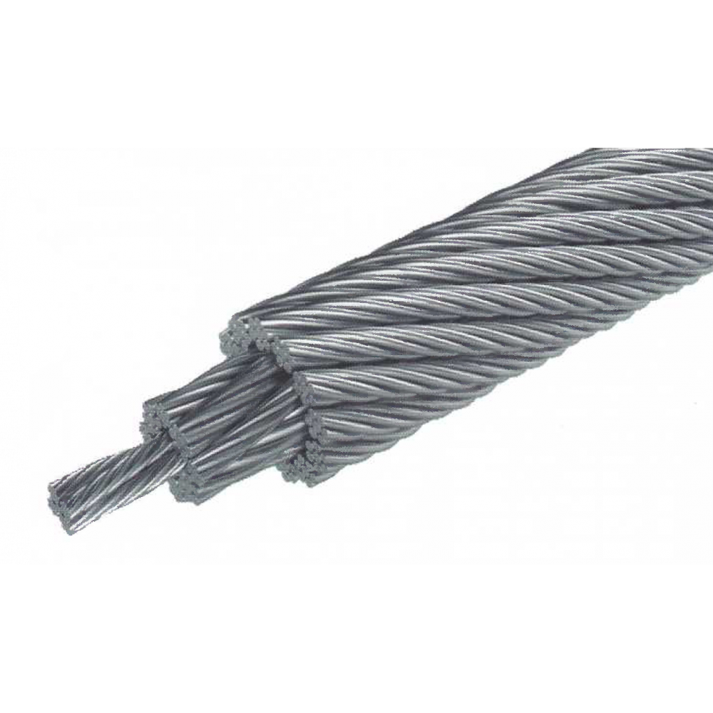 Serre-câble en acier galvanisé pour câble 5 mm - La Fabrique à Filets