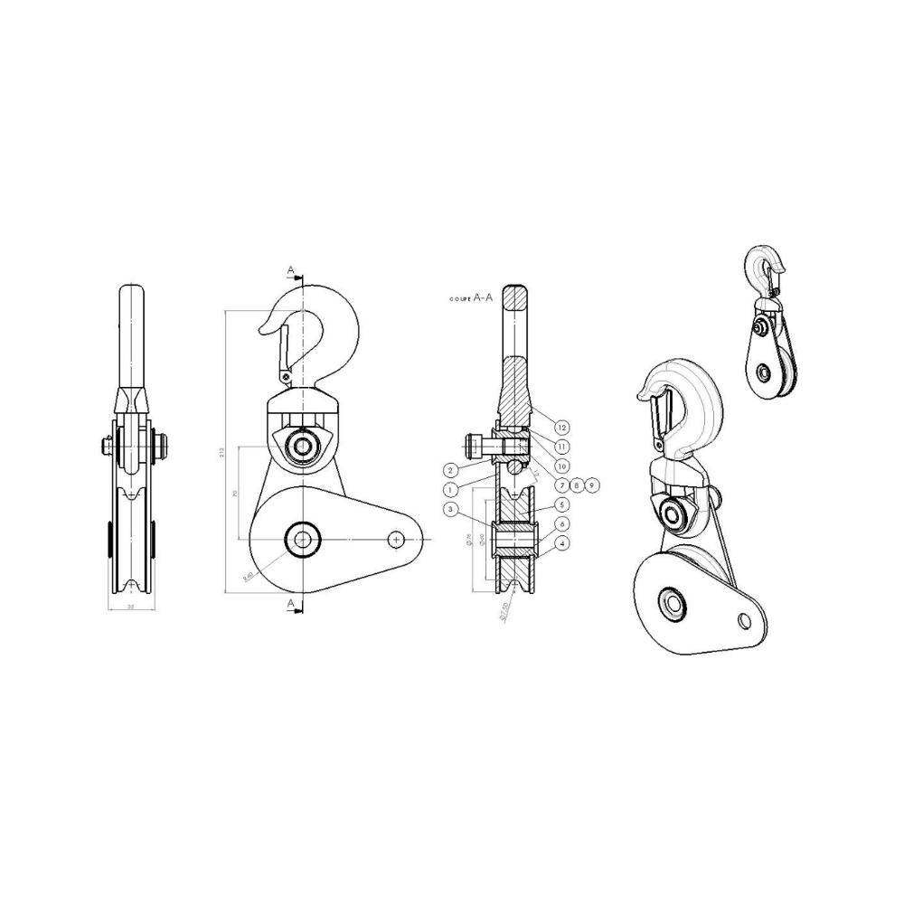 Kit Sangle Élastique Elastop 5m + 10 Crochets - Pour Rangement Utilitaire, Camping-Car Et Fourgon