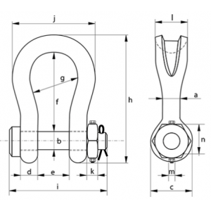 manille lyre 6500kg - Zimmer