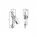 Plan palan manuel à chaîne à levier SLB