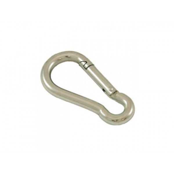 MOUSQUETON A DOUBLE SECURITE OUVERTURE 60 MM -ALU -SECURA