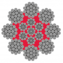 Câble haute performance plastifié à âme métallique X43