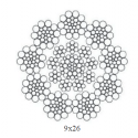 Câble d’ascenseur 9x26