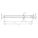 Plan mini terminaison à filetage long DBGM Long