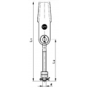 Tige de suspension symétrique DIN 13411-7