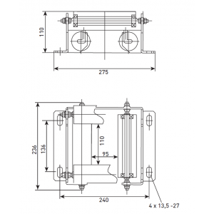 GUIDES A ROULEAUX DR-H