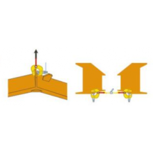 Pince de levage à vis universelle pour transport verticale et horizontale levage