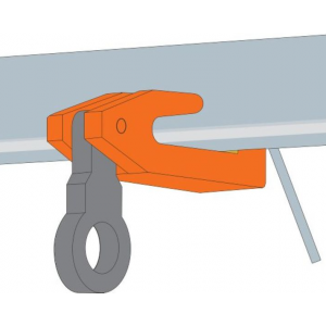 Pince de levage pour point de levage de profiles HP utilisation
