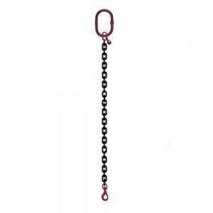 1 STRAND CHAIN SLING GRADE 80 SUPERPRO - EYE HOOK SWIVEL AUTO LOCK WITH SHORTENER