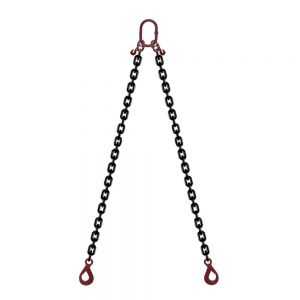 2 STRANDS CHAIN SLING GRADE 80 SUPERPRO - EYE HOOK AUTO LOCK WITH SHORTENER