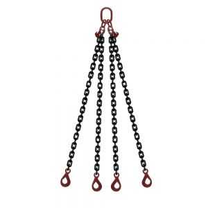4 STRANDS CHAIN SLING GRADE 80 SUPERPRO - EYE HOOK AUTO LOCK WITH SHORTENER