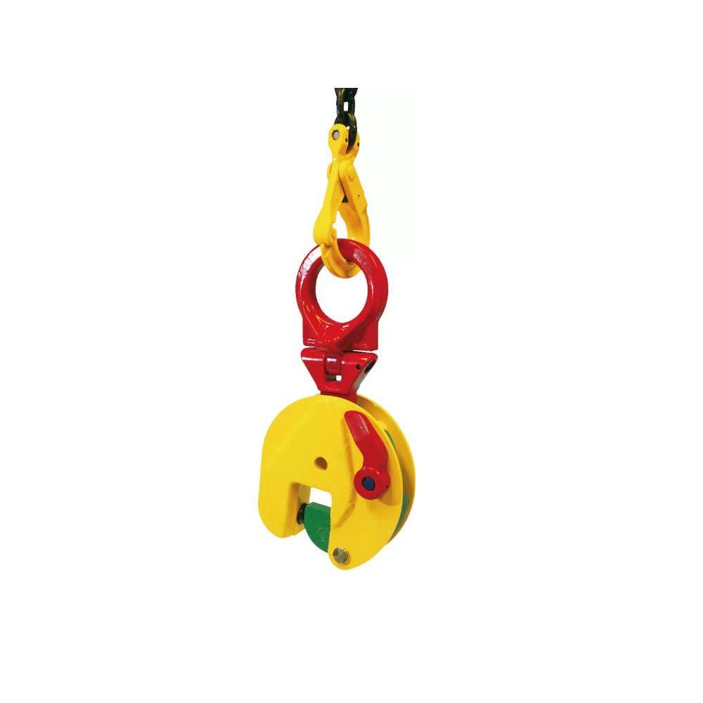 Pince de levage vertical | Anneau pivotant | Acier extra dur
