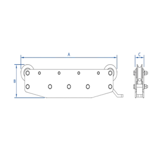 Tensiomètre à ligne courante LMS schéma