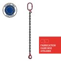 1 STRAND CHAIN SLING GRADE 80 SUPERPRO - CLEVIS HOOK AUTO LOCK WITH SHORTENER
