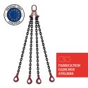 4 STRANDS CHAIN SLING GRADE 80 SUPERPRO - CLEVIS HOOK AUTO LOCK WITH SHORTENER