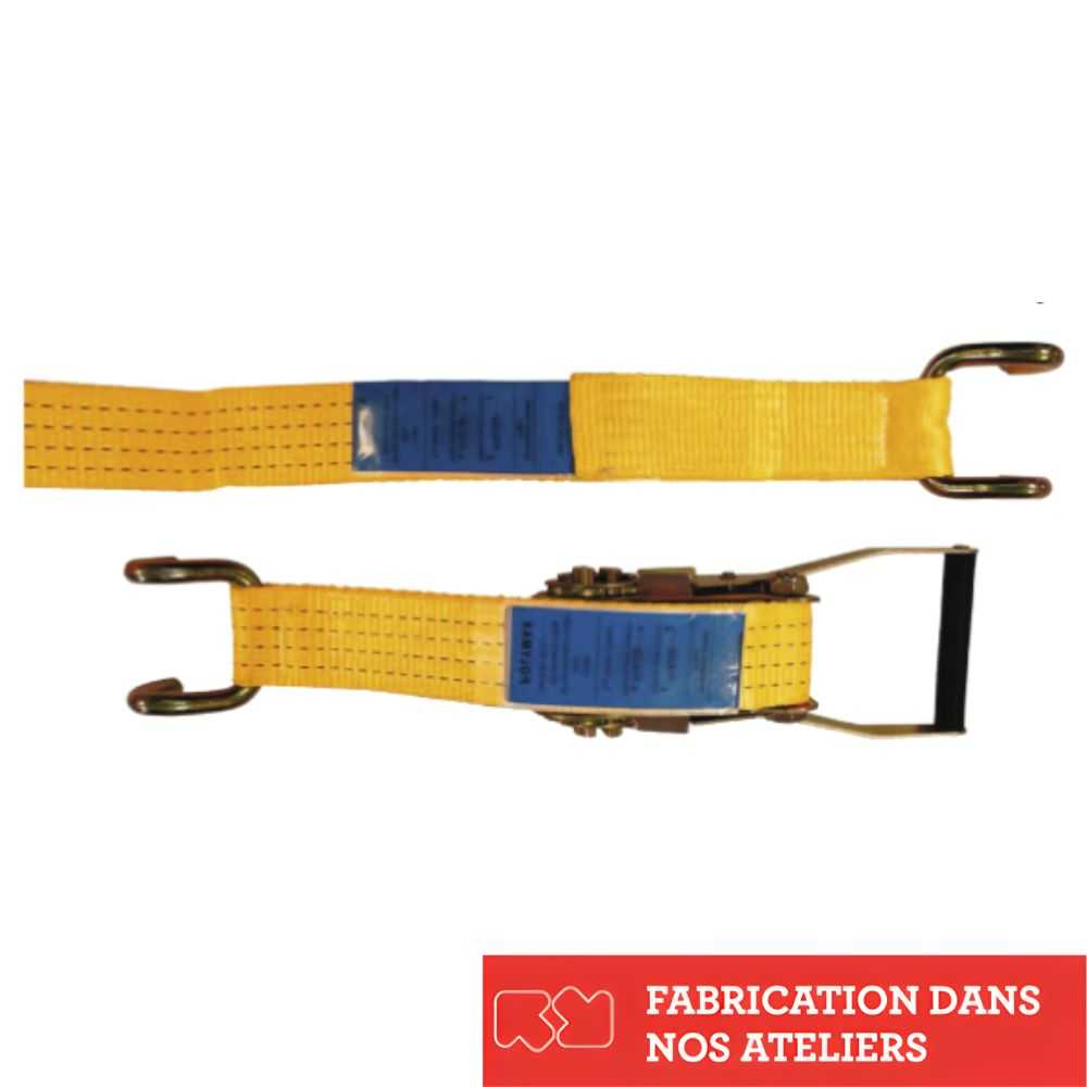 SYSTEME D’ARRIMAGE 2 PARTIES-DOIGTS ECARTES 75mm