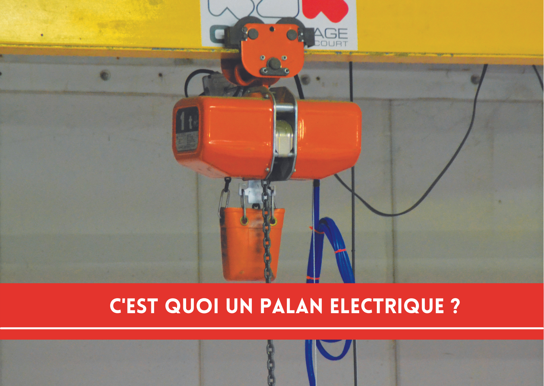 PALAN À CHAINE ÉLECTRIQUE