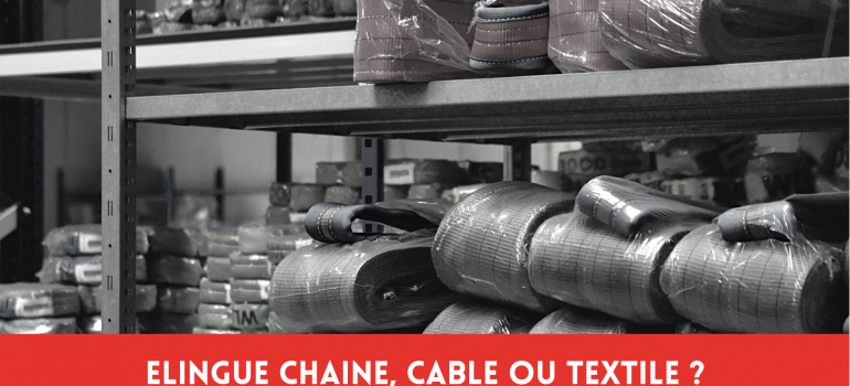 elingue chaine cable textile
