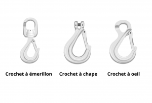 crochets pour fabrication elingue