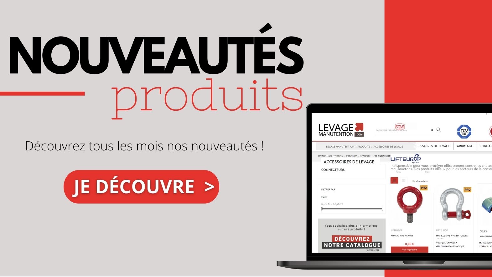 Découvrez nos nouveaux produits